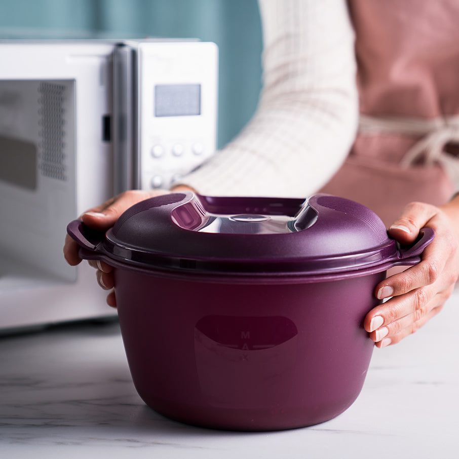 arrocera para microondas repollo morado