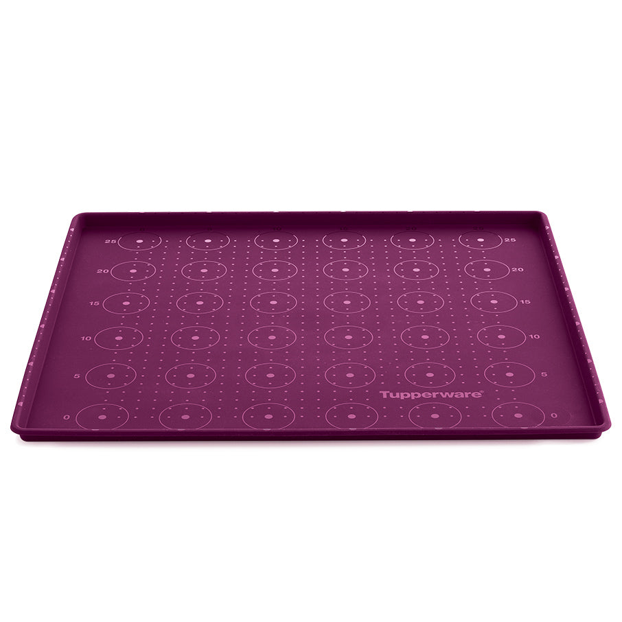 bandeja de silicona para hornear con borde repollo morado