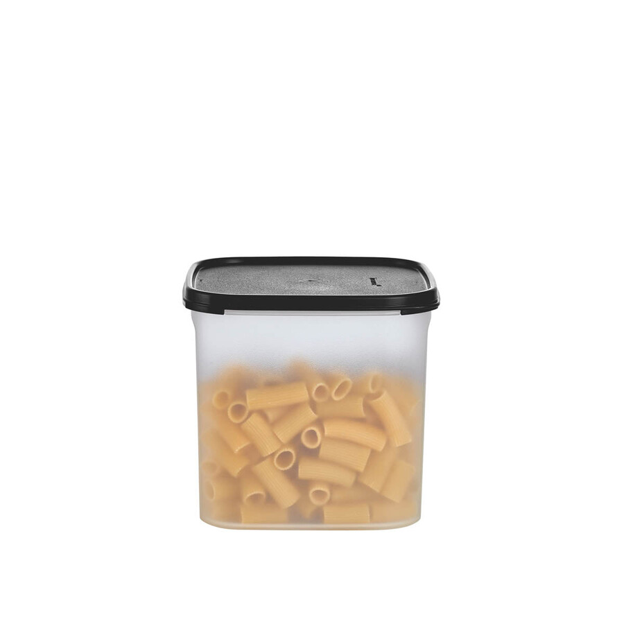 tupperware modular mates square 3 recipiente para almacenar alimentos negro azabache