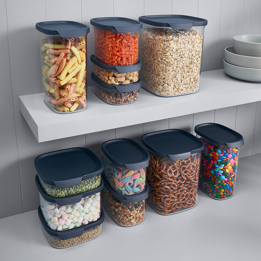 tupperware ultra clear oval juego de 7 piezas cosmos sellos