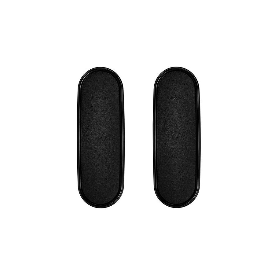 sellos superovalados tupperware modular mates negro azabache