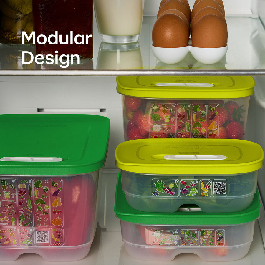 contenedor mediano fridgesmart verde invierno