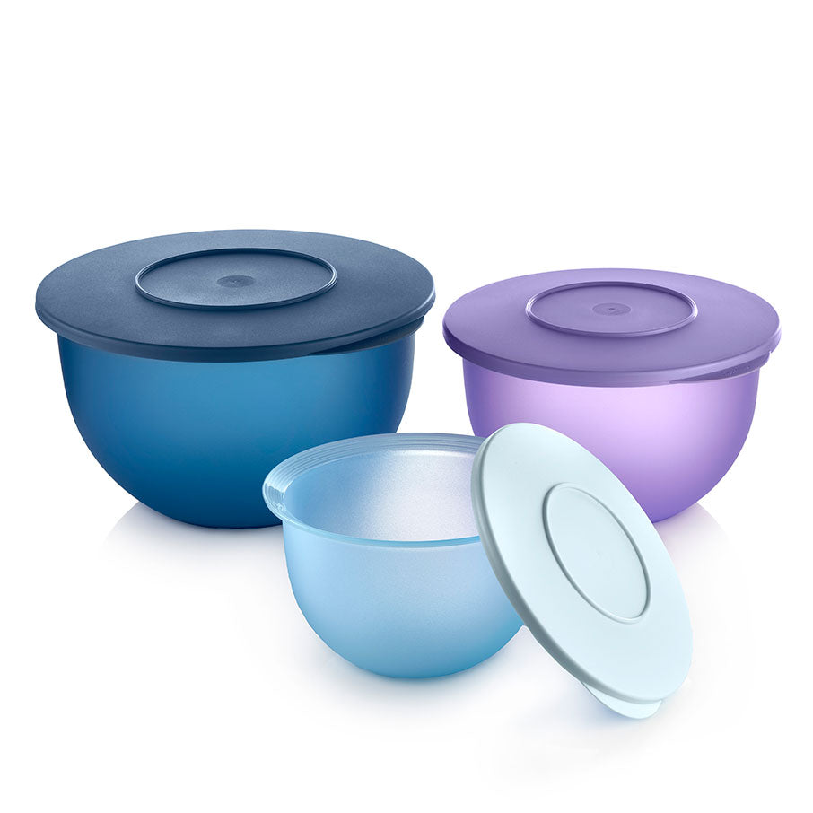 juego de tazones tupperware impressions classic sorbete libélula niebla islandesa