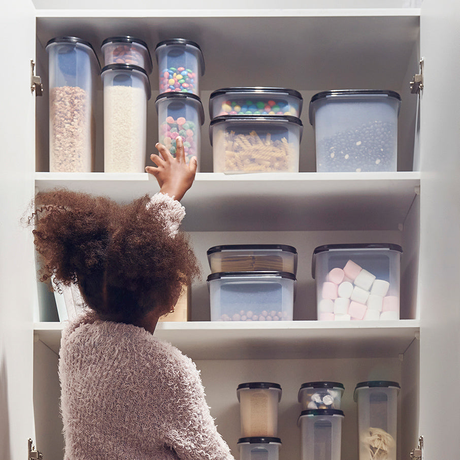 tupperware modular mates oval 3 recipiente para almacenar alimentos negro azabache