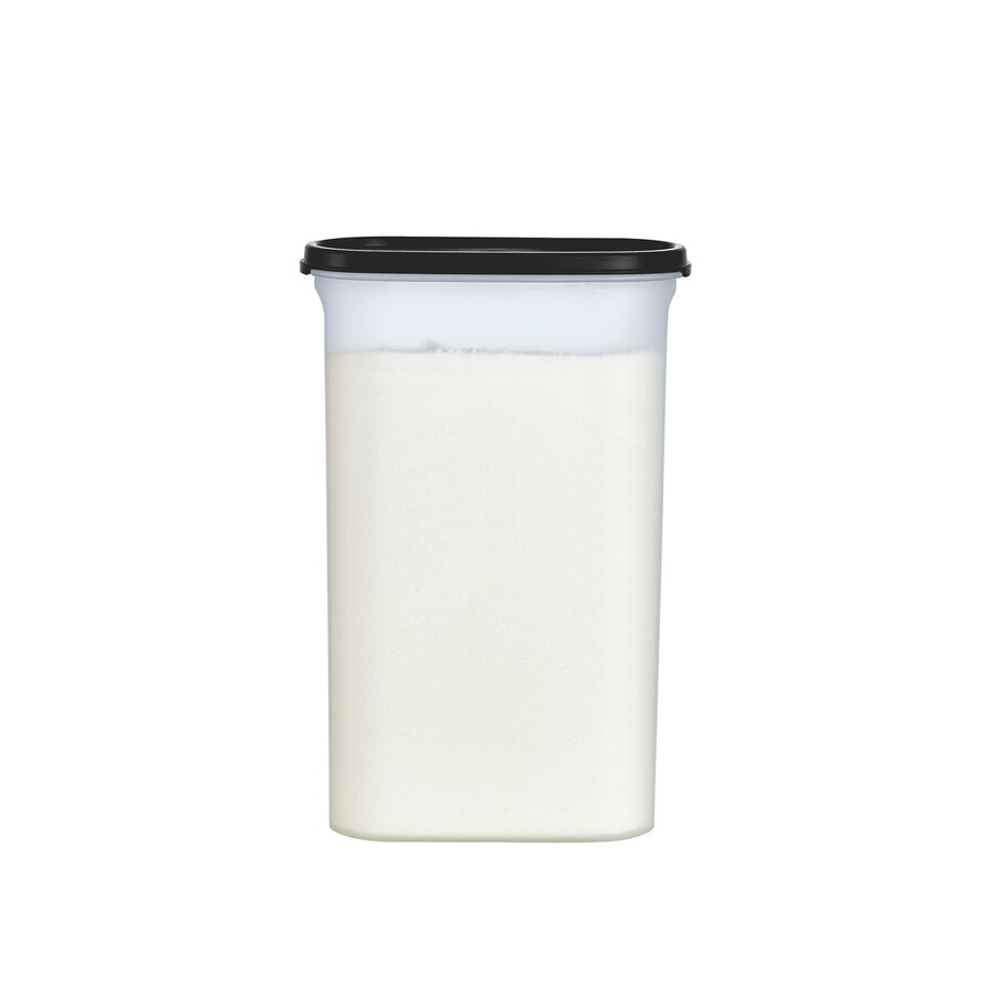tupperware modular mates ovalado 5 recipiente para almacenar alimentos negro azabache