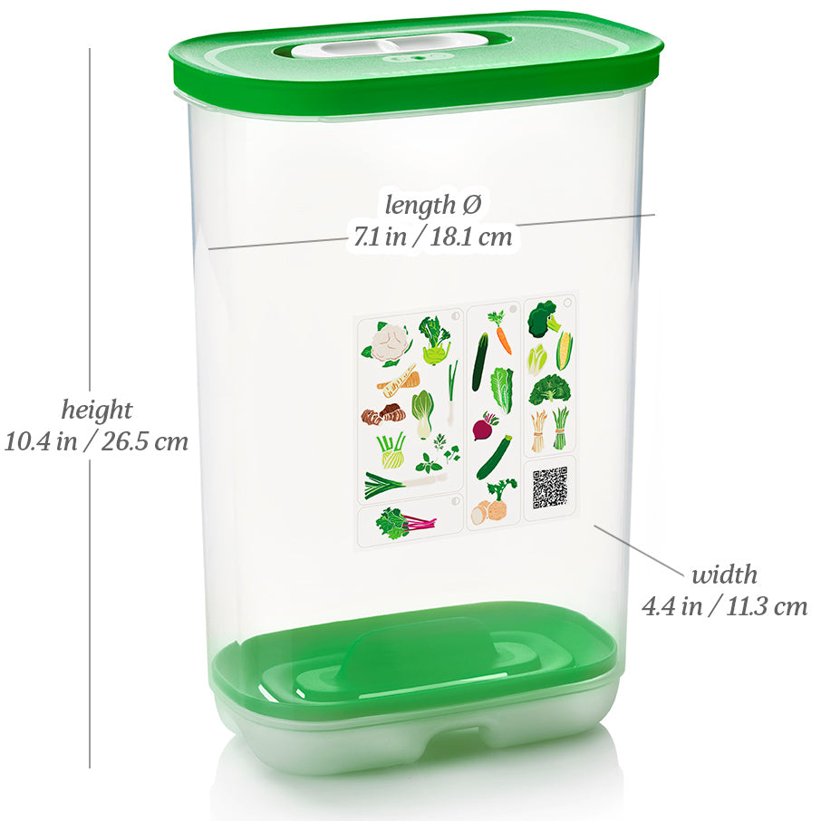 fridgesmart vertical verde invierno