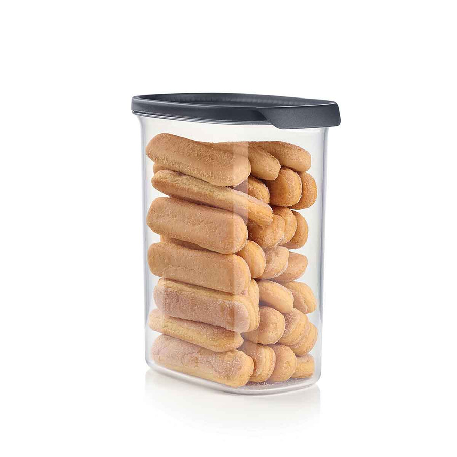 tupperware ultra clear oval 9½ tazas 2.2 l cosmos con sello