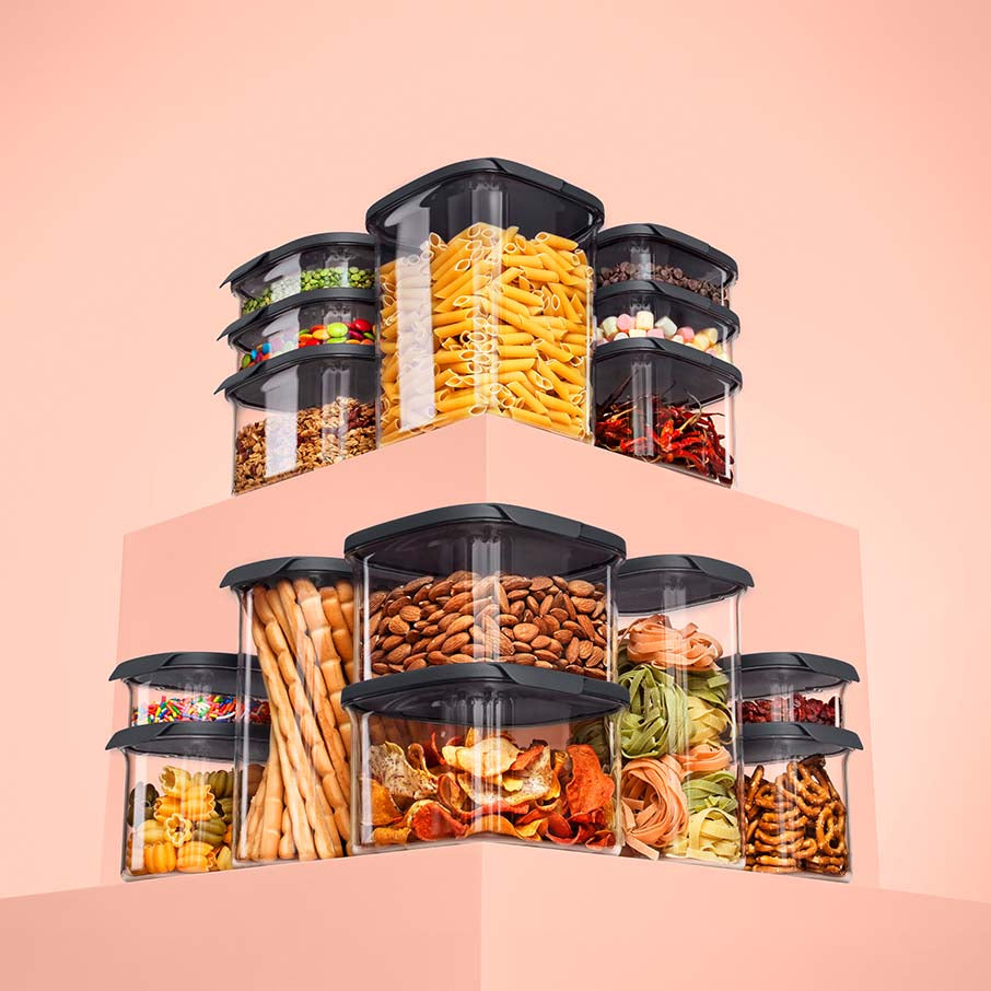 tupperware ultra clear oval 9½ tazas 2.2 l cosmos con sello