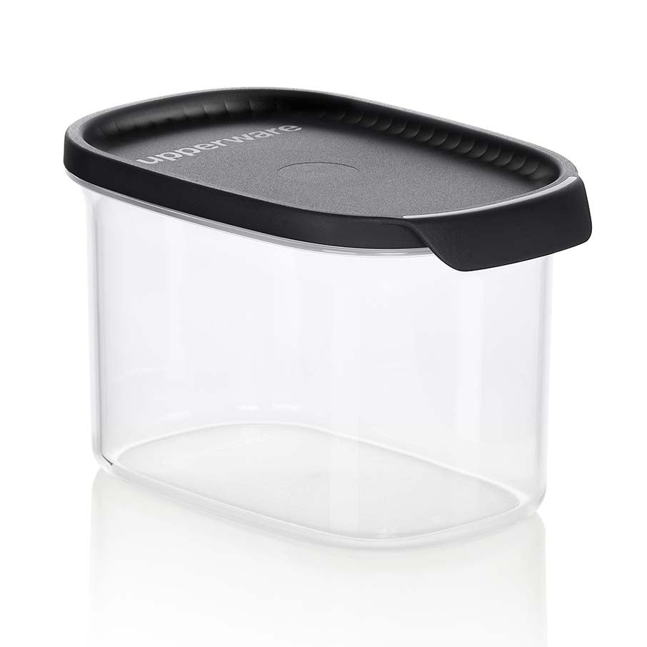tupperware ultra clear oval 4½ tazas 1 l cosmos con sello