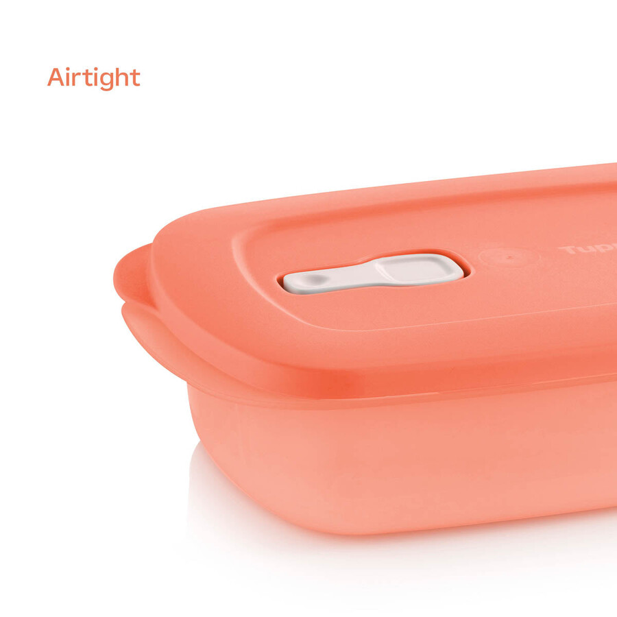 crystalwave plus rectangular 4 tazas 1 l naranja