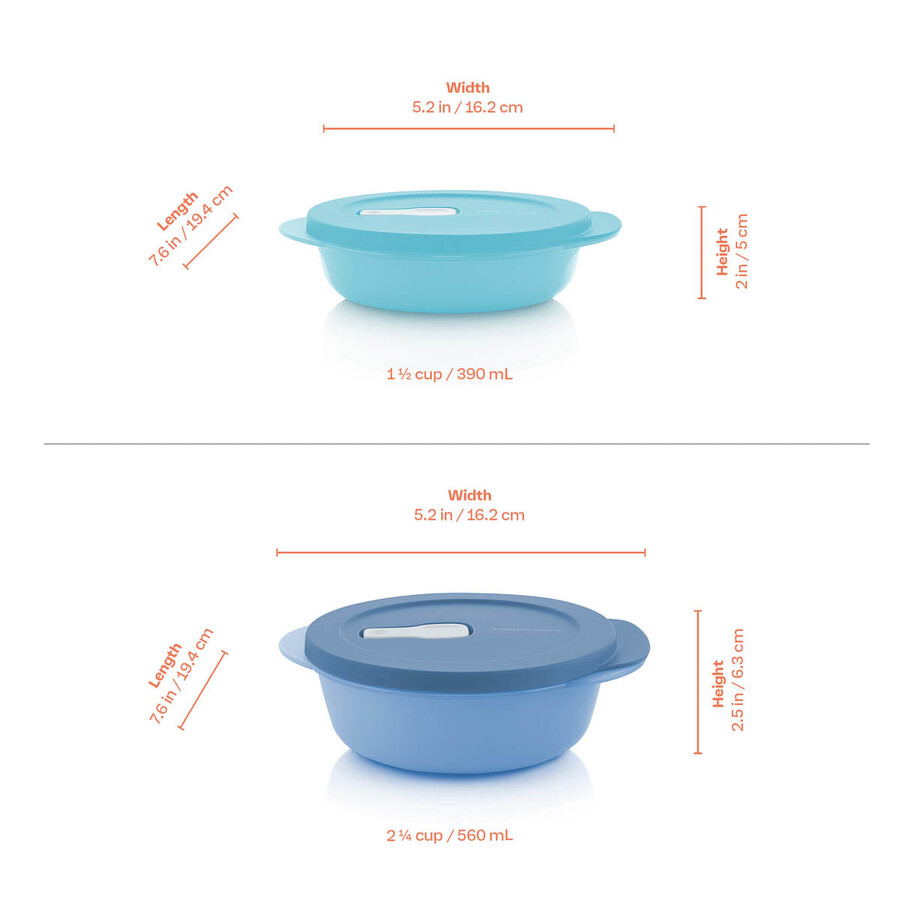 crystalwave plus conjunto redondo azul naranja