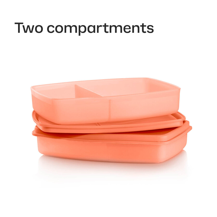 juego de recipientes lado a lado tupperware