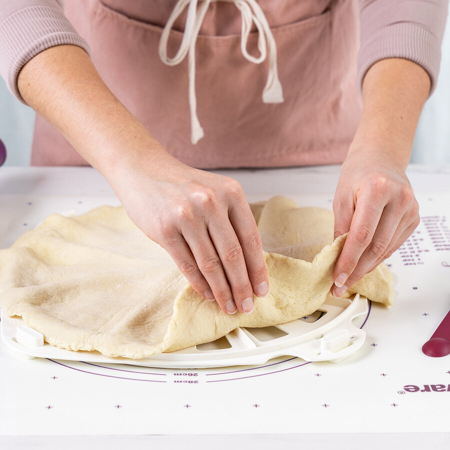 lámina para repostería tupperware tapete antideslizante con guías de medición