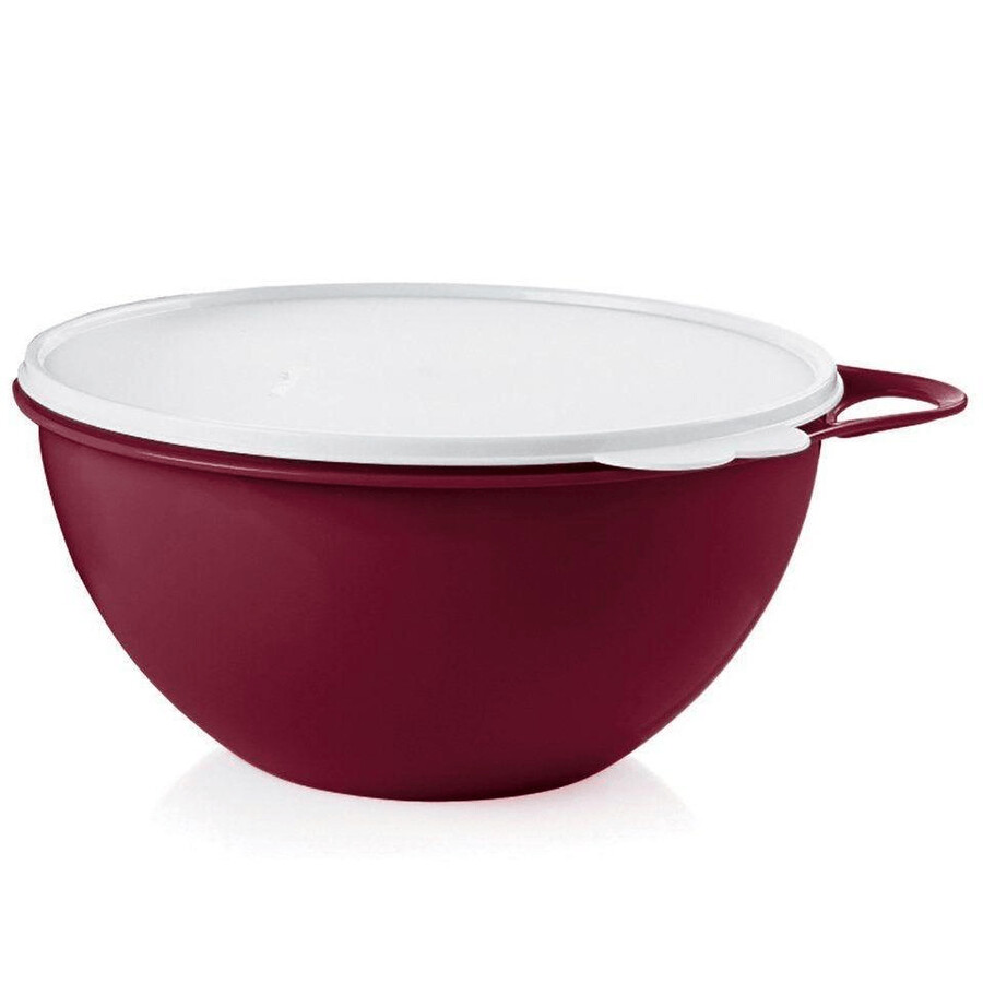 tupperware thatsa tazón mediano hermético a prueba de fugas 19 tazas45 l burdeos