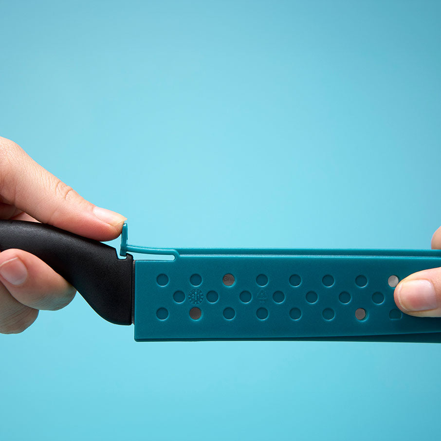 cuchillo para pan tupperware amazing series verde misterioso