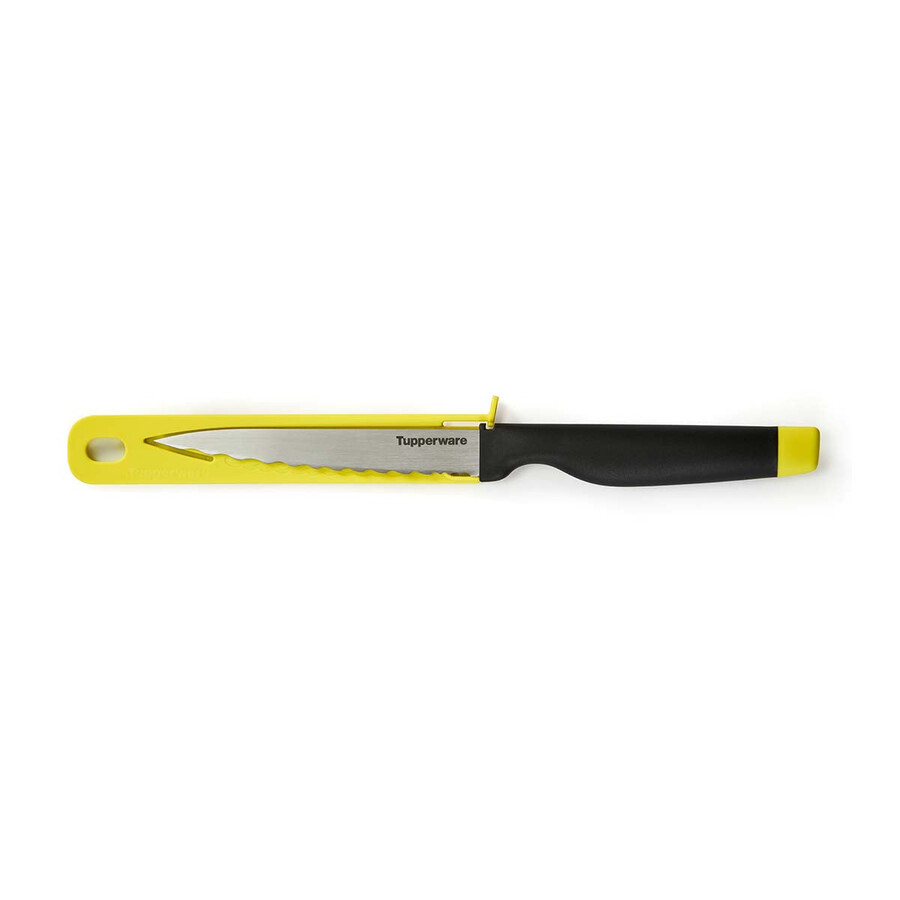 cuchillo multiusos dentado tupperware amazing series limón