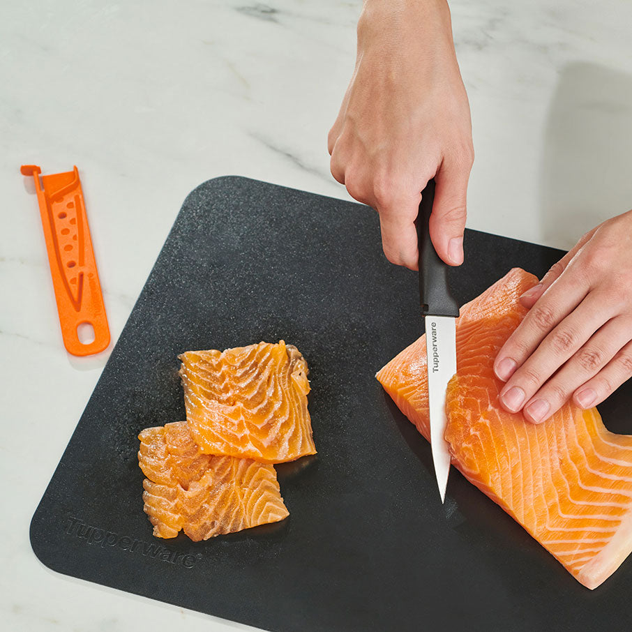 cuchillo multiusos tupperware amazing series cáscara de naranja