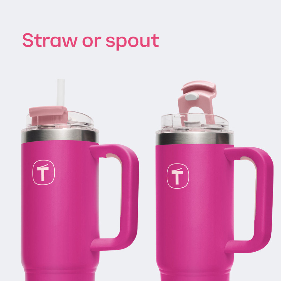 vaso tupperware big t 1.1 l 37 oz fucsia