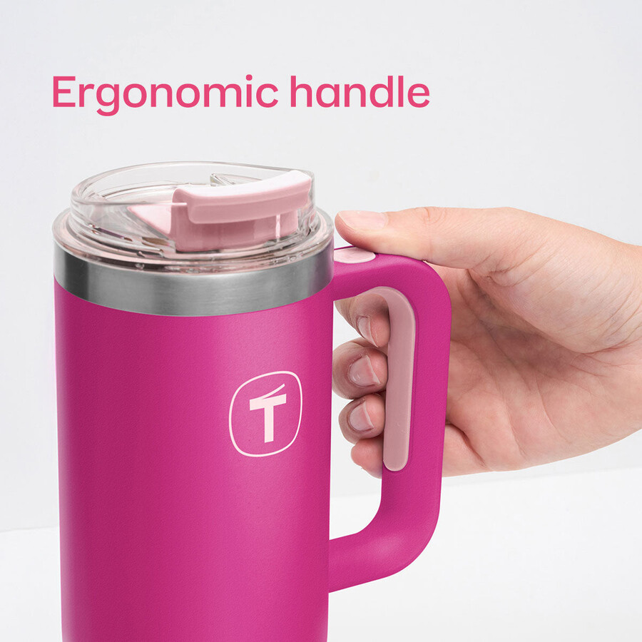 vaso tupperware big t 1.1 l 37 oz fucsia