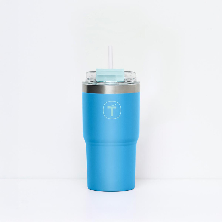 vaso tupperware big t 630 ml azul amanecer