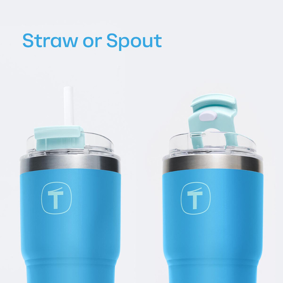 vaso tupperware big t 630 ml azul amanecer
