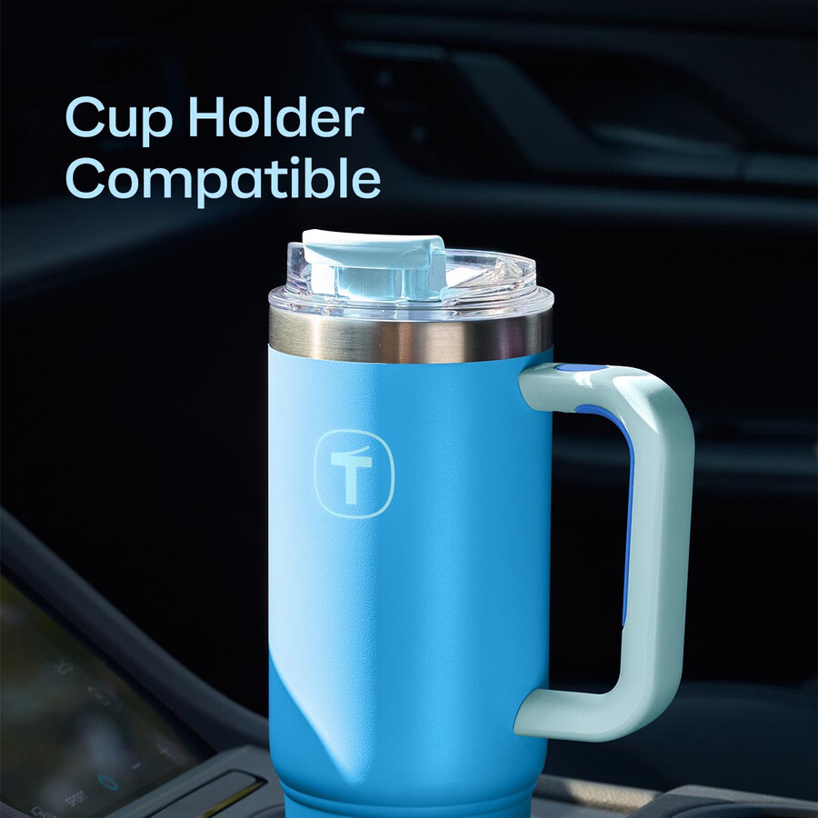 vaso tupperware big t 37 oz 1.1 l azul