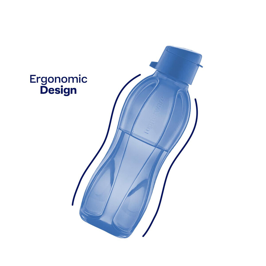 botella eco pequeña azul