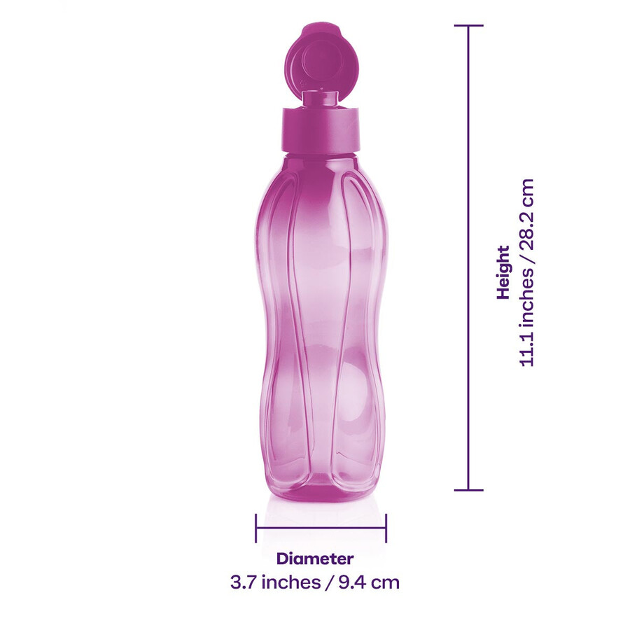 botella eco grande morada