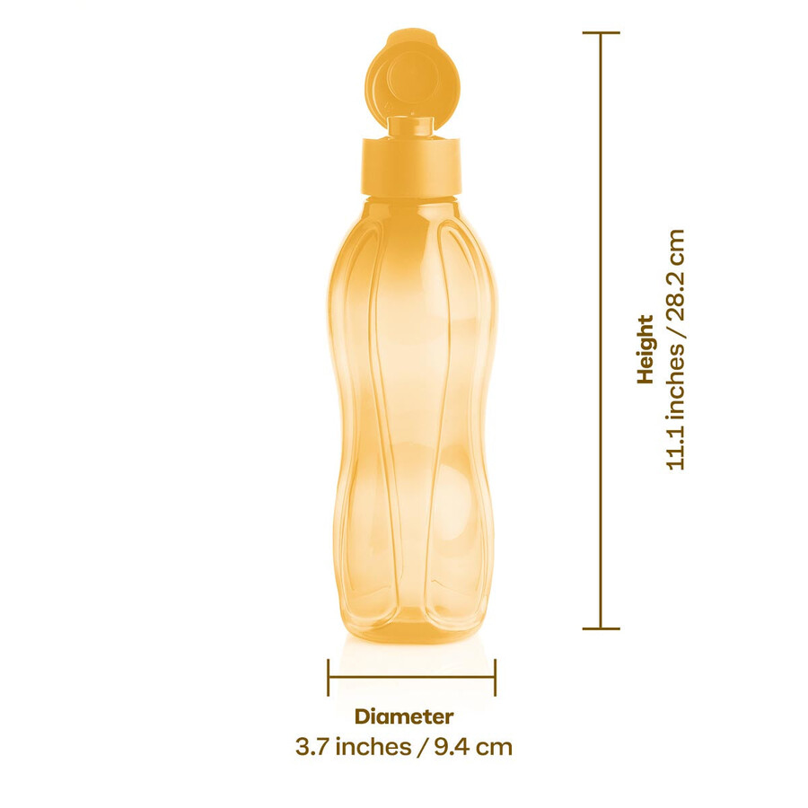 botella eco grande amarilla