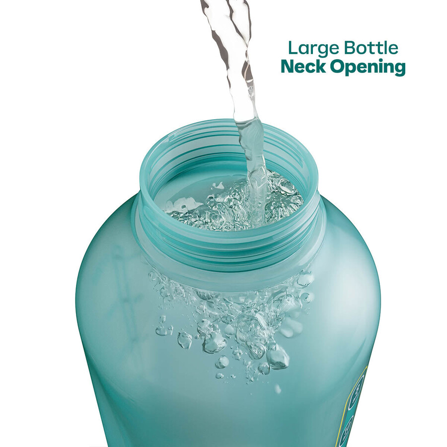 botella de agua tupperware aquavibe 2 l verde verde misterioso