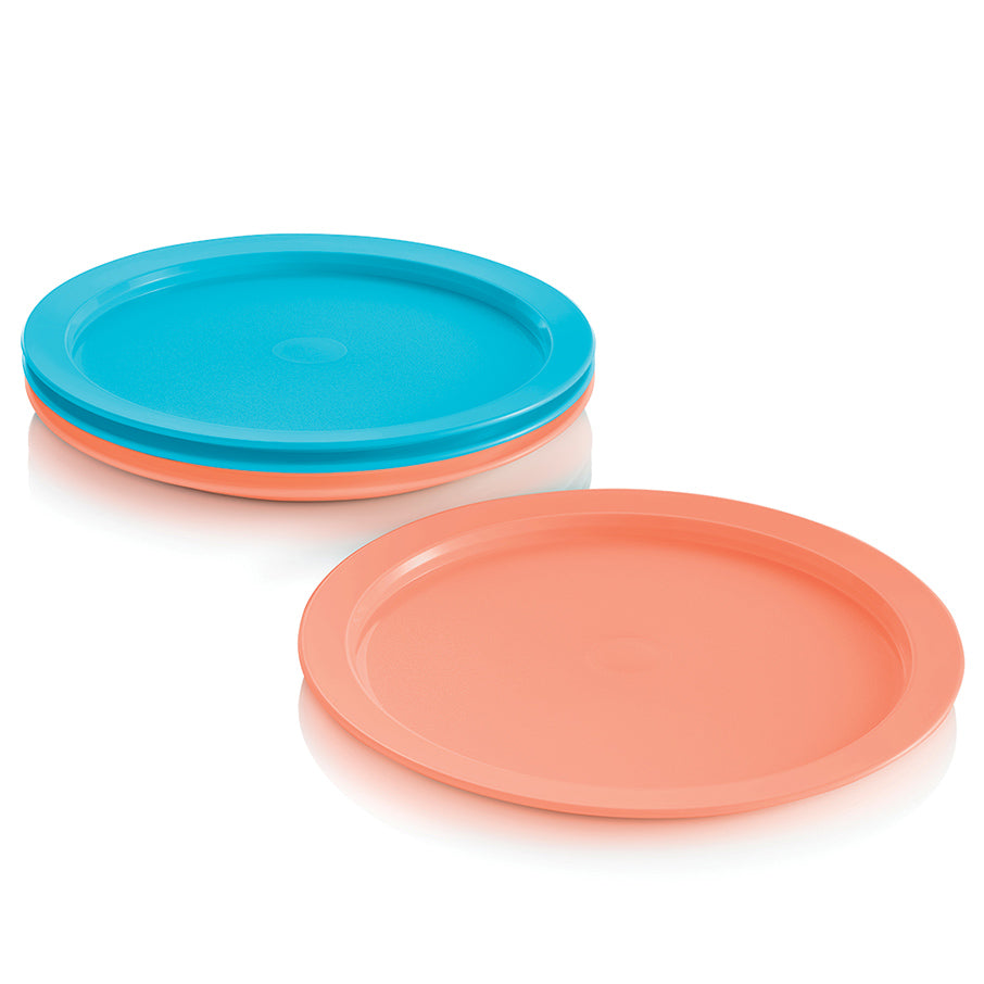 platos tupperkids azul spa rosa acogedor