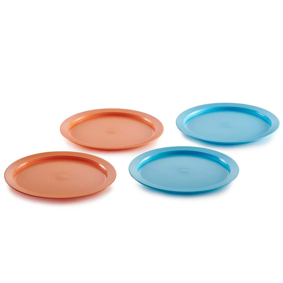 platos tupperkids azul spa rosa acogedor