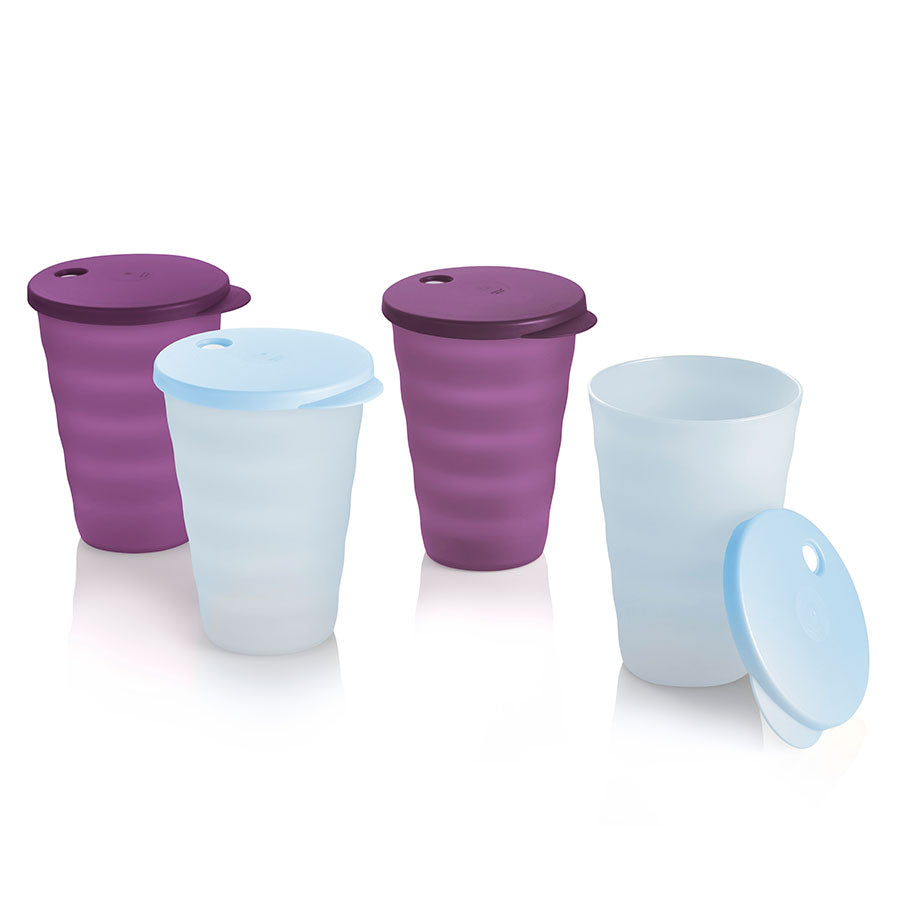 vasos tupperware impressions 500 ml 16 oz amatista niebla islandesa